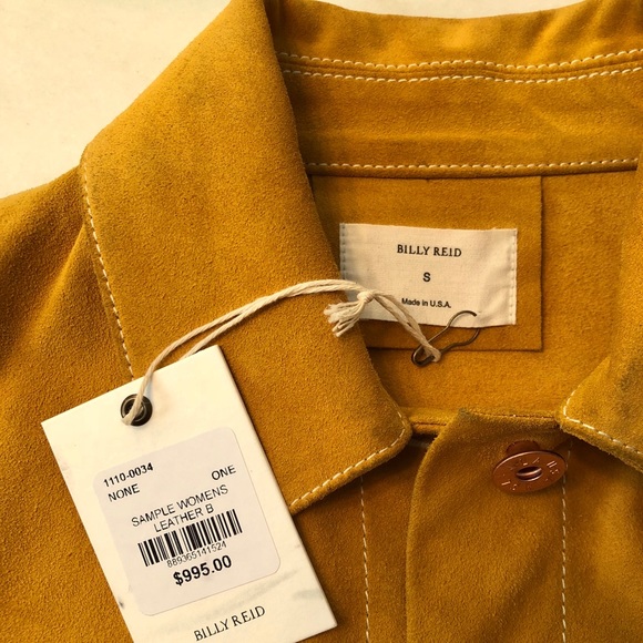 Billy Reid Sample Suede Jacket - Picture 5 of 6